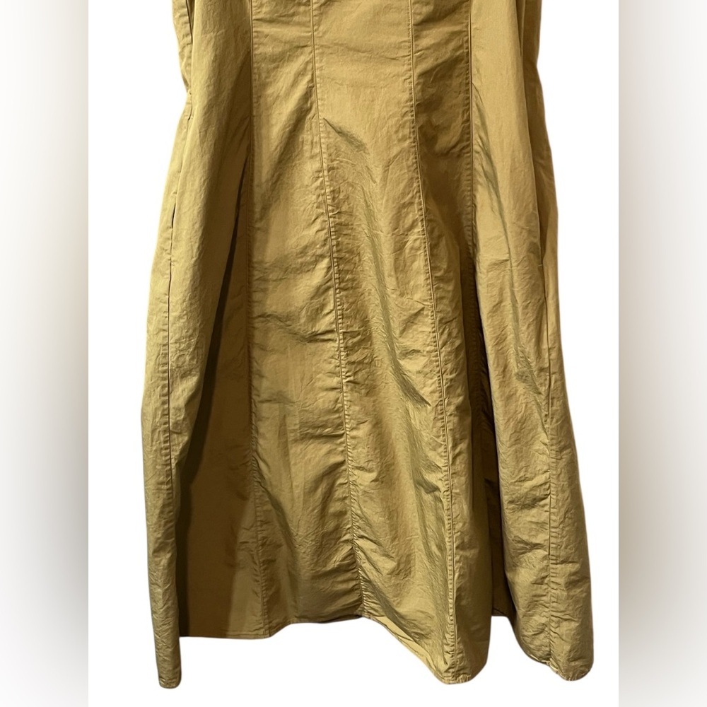 Frank and Oak Green Midi Sleeveless Dress - Large - Picture 9 of 11